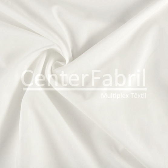 Tecido Tricoline Fio 60 Liso Off White Largura 140cm 100%algodão 85gr/m2