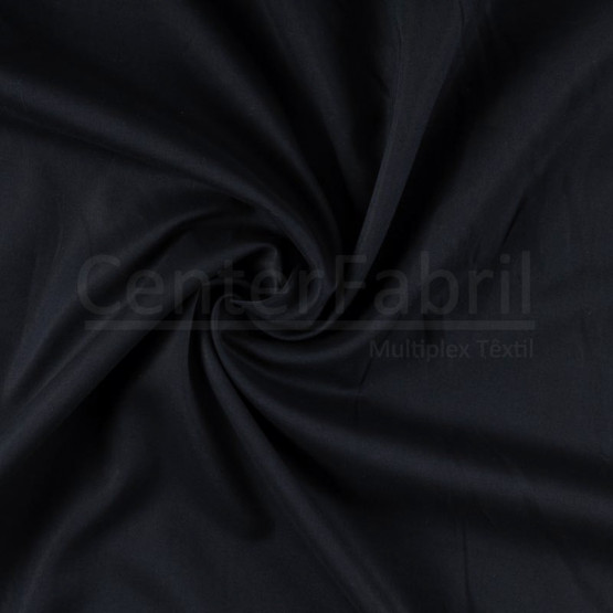 Tecido Tricoline Fio 60 Liso Marinho Largura 140cm 100%algodão 85gr/m2