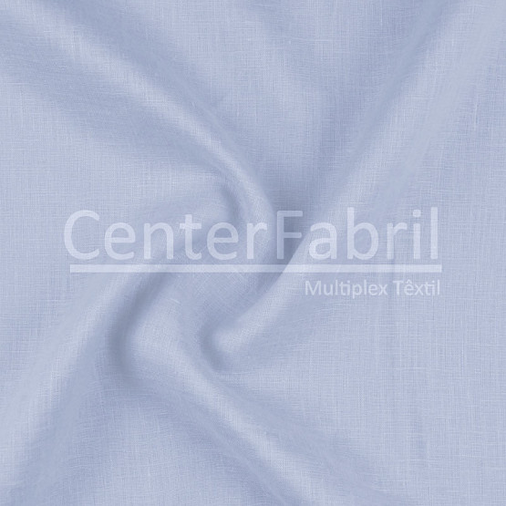 Tecido Cambraia Linho Azul Real Larg 145cm 100% Linho ref.180/201 - 125gr/m²