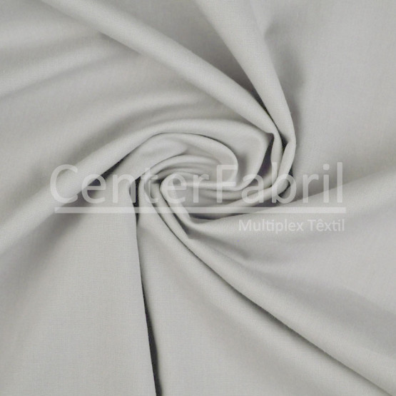 Tecido Tricoline Liso Cinza Largura 150cm 100%Algodão - Conserv1-I/2-2/3-3/4-1/5-3/6-8/6-3