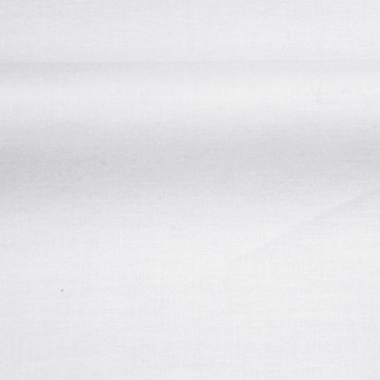 Tecido Tricoline Liso Branco  Fio 40 Larg150cm 100%Algodão -122gr/m²