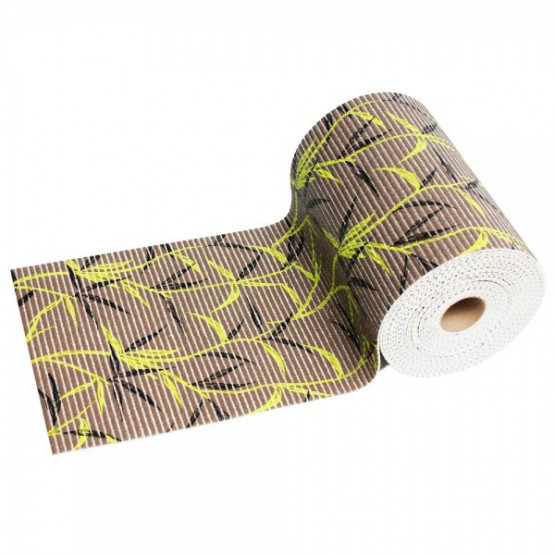 Passadeira Tropical Estampada AntiDerrapante Soft TR112 Larg. 43cm - venda por metro