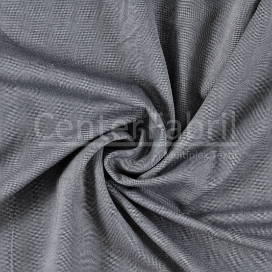 Tecido Panamá Hatter Fio50 Mescla Azul Marinho Larg 145cm  100% algodão 119gr/m2