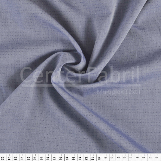 Tecido Tricoline Dobby168  Maq. Dot Pima Peruano Fio 70 Azul Navy Larg 150cm 100%Algodão Conserv 1-H/2-2/3-3/4-2/5-2/6-8