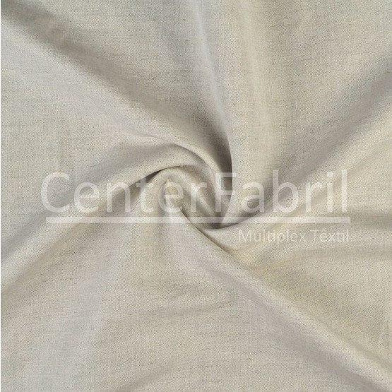 Tecido Cambraia Linho Misto Natural Larg 145cm 55%Linho/45%Viscose 180gr/m2. Conserv1-N/2-2/3-2/5-3/6-1