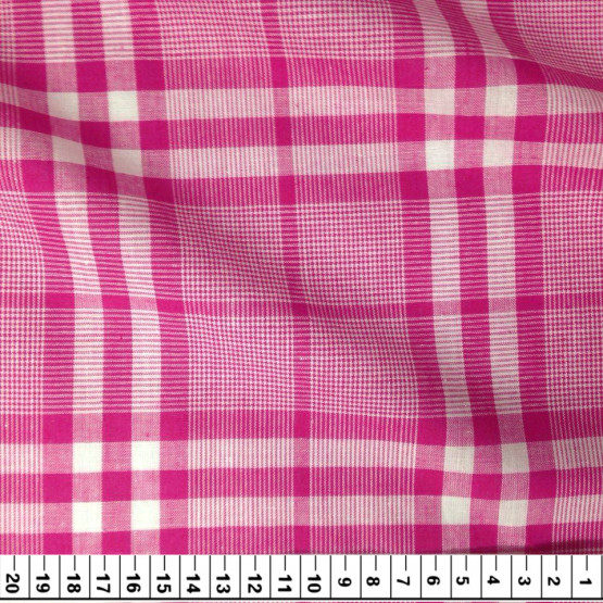 Tecido Tricoline xadrez fio tinto Lg 1,47m 100%algodão