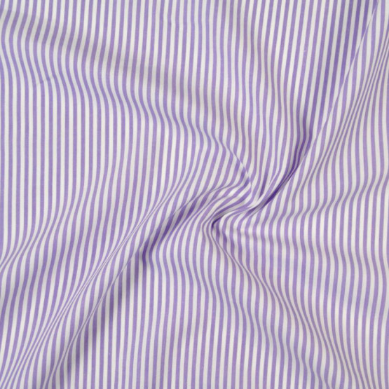Tecido Tricoline Listrado Roxo Lg 1,50m 100%algodão Ref L227 1071