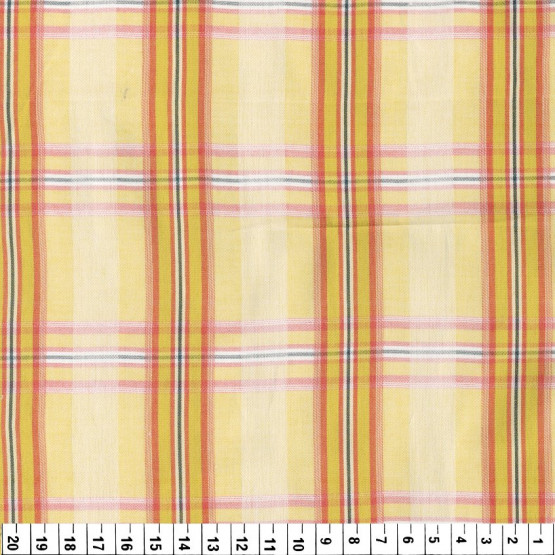 Tecido Tricoline Xadrez Fio Tinto Larg 150cm 100%algodão 112gr/m2