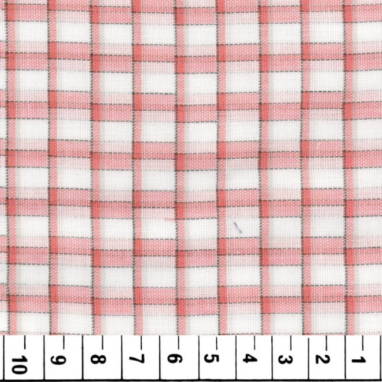 Tecido Tricoline Xadrez Fio Tinto Larg1,47 100%algodão