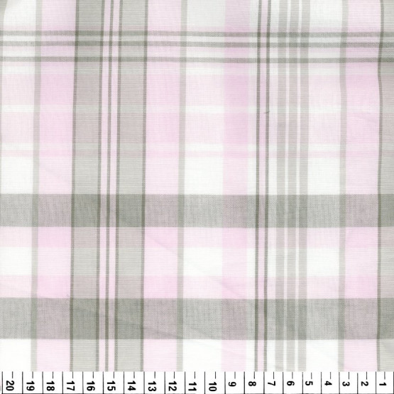 Tecido Tricoline xadrez fio tinto 100%algodão Preço por Metro