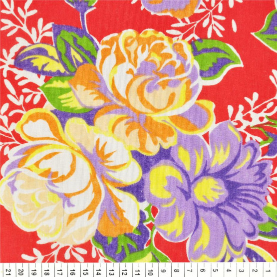 Chitão estampado 100% algodão Larg.140cm