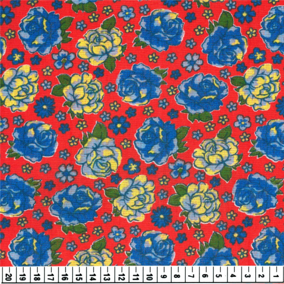 Chitão estampado 100% algodão Larg.140cm