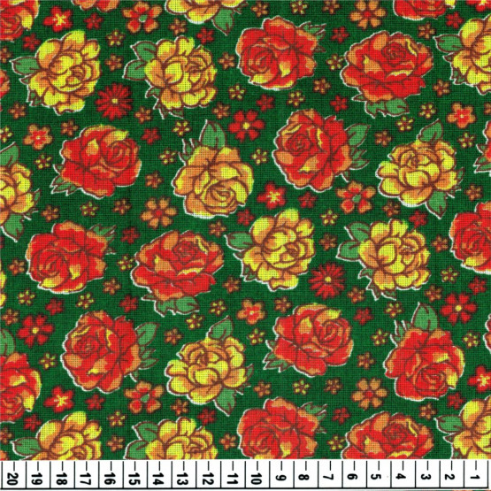Chitão estampado 100% algodão Larg.140cm