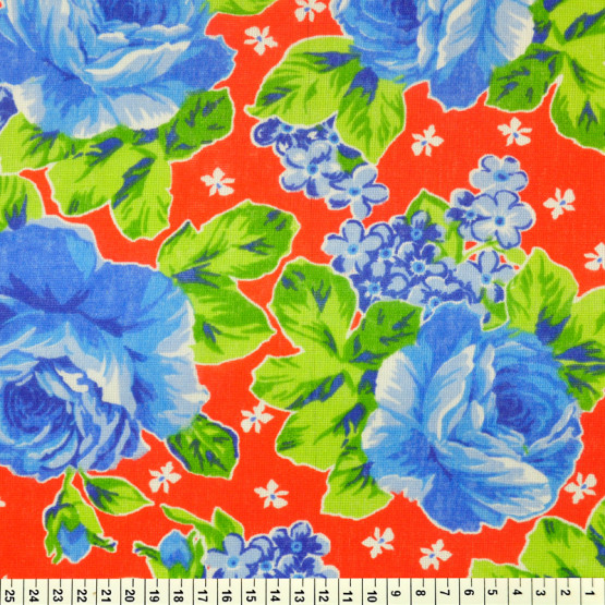 Chitão estampado 100% algodão Larg.140cm