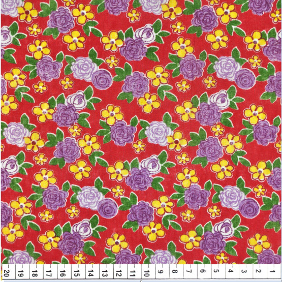 Chitão estampado 100% algodão Larg.140cm