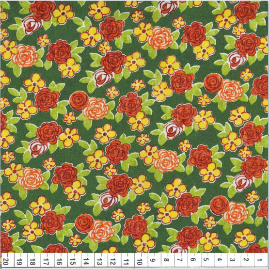 Chitão estampado 100% algodão Larg.140cm