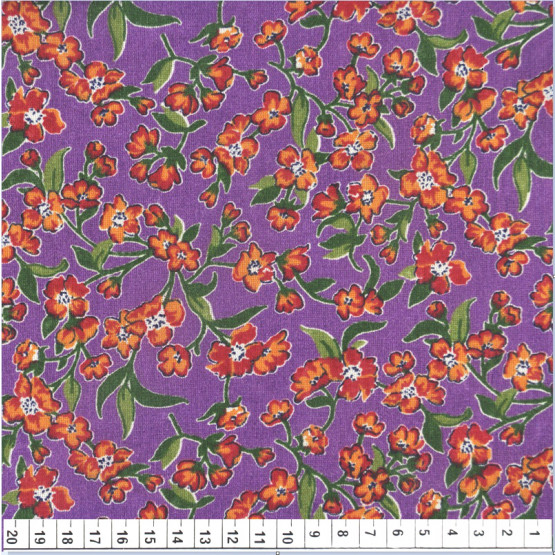Chitão estampado 100% algodão Larg.140cm