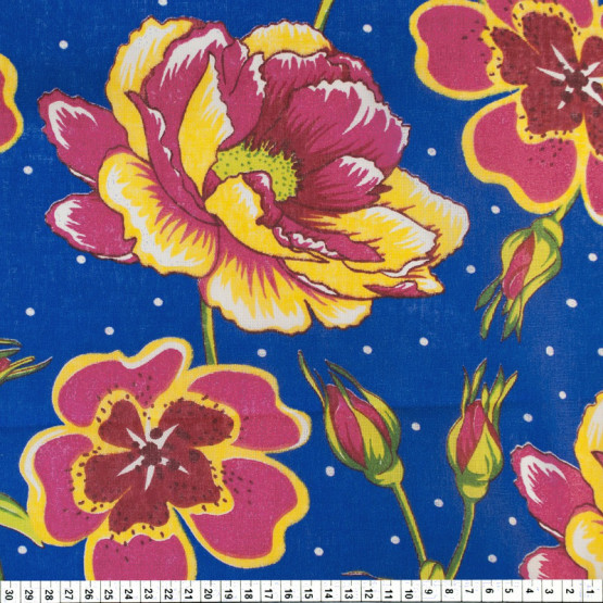 Chitão estampado 100% algodão Larg.140cm