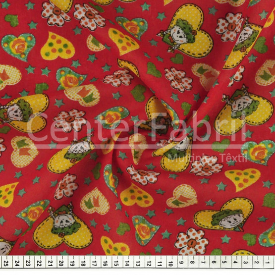 Chitão Chitinha Estampa Pequena 100% algodão Larg.140cm