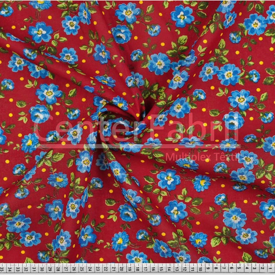 Chitão Chitinha Estampa Pequena 100% algodão Larg.140cm