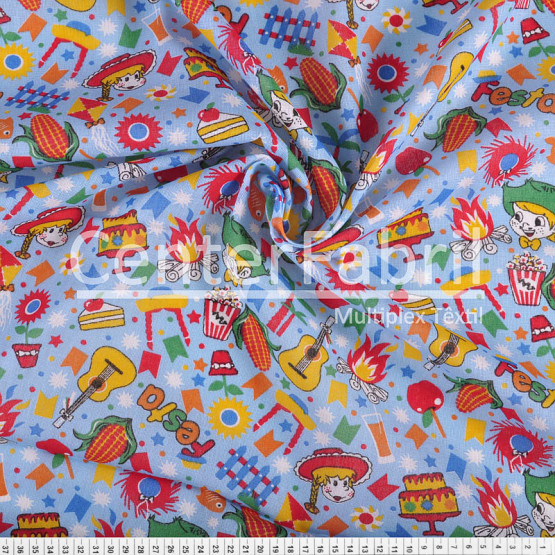 Chitão Estampado 100% algodão Larg.140cm