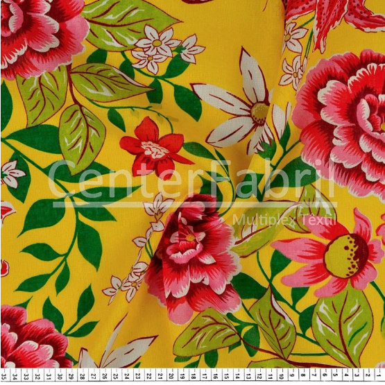 Chitão Estampado 100% algodão Larg.140cm