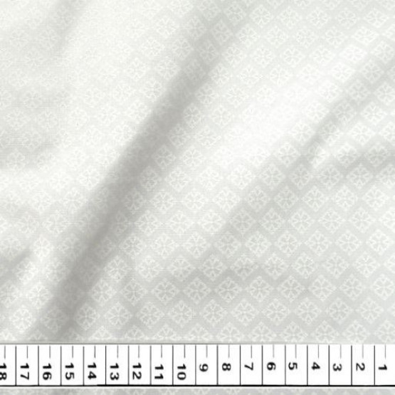 Tecido Tricoline Bahamas Est Matizado Branco Larg 150cm 100%Algodão 136gr/m²