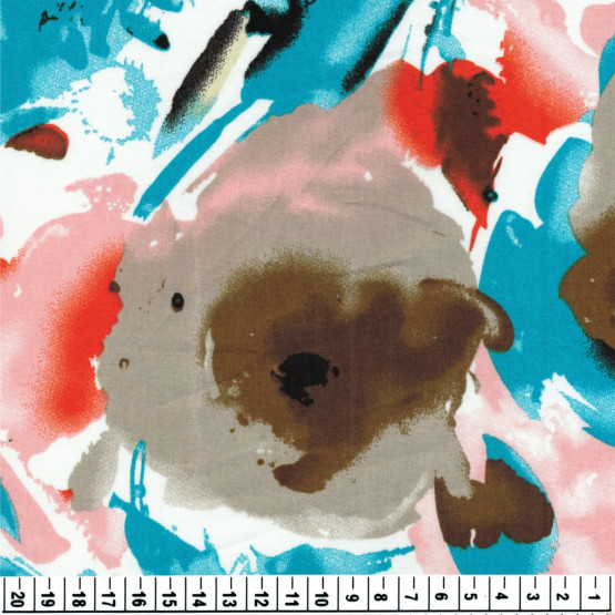 Tricoline  Floral Grande Larg 147cm 100%algodão