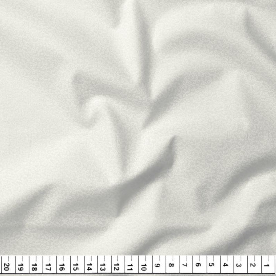 Tecido Tricoline Estampa Micro Floral Fdo Branco Larg.150cm Comp.100% Algodão Preço por Metro -120gr/m² - LB,A2,S1,P3,LS5