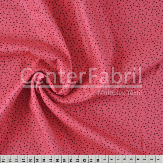 Tecido Tricoline Estampa Sementinhas Rosa Largura 150cm 100%Algodão Conserv 1-I/2-2/3-2/4-1/5-2/6-1