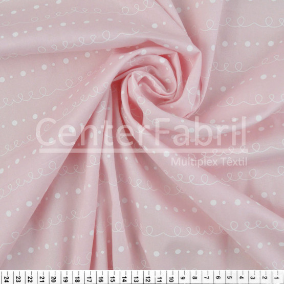 Tecido Tricoline Est Linhas e Poás Largura 150cm 100%Algodão Conserv 1-I/2-2/3-2/4-1/5-2/6-1