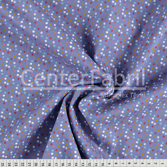 Tecido Tricoline Coleção Signature - Confeti Largura 147cm 100%Algodão Conserv 1-I/2-2/3-2/4-1/5-2/6-1