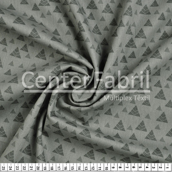 Tecido Tricoline Est Coleção Andina -composê Textura Lhamas Fdo Cinza Largura 150cm 100%Algodão 115gr/m² Conserv1-J/2-2/3-2/