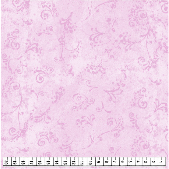 Tecido Tricoline Estampa Arabesco Textura 50 tons Lilas Claro Larg1,50m 100%Algodão