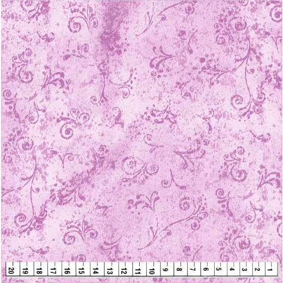 Tecido Tricoline Estampa Arabesco Textura 50 tons Lilas Escuro Larg1,50m 100%Algodão