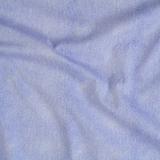 Tecido Tricoline Estampado Coleção Jeans Azul Claro 150cm 100%Algodão 