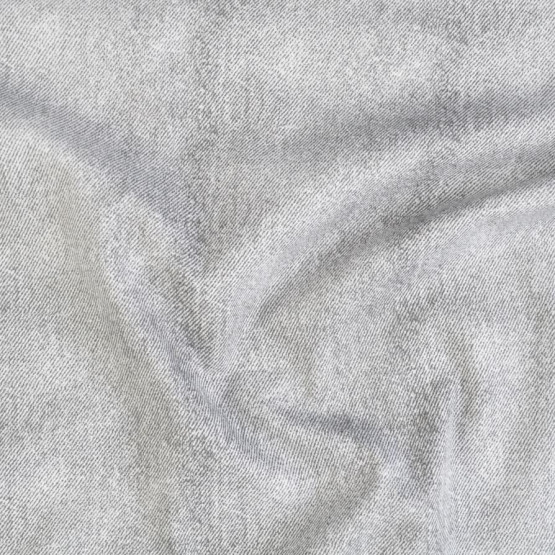Tecido Tricoline Estampado Coleção Jeans Cinza Escuro 150cm 100%Algodão 
