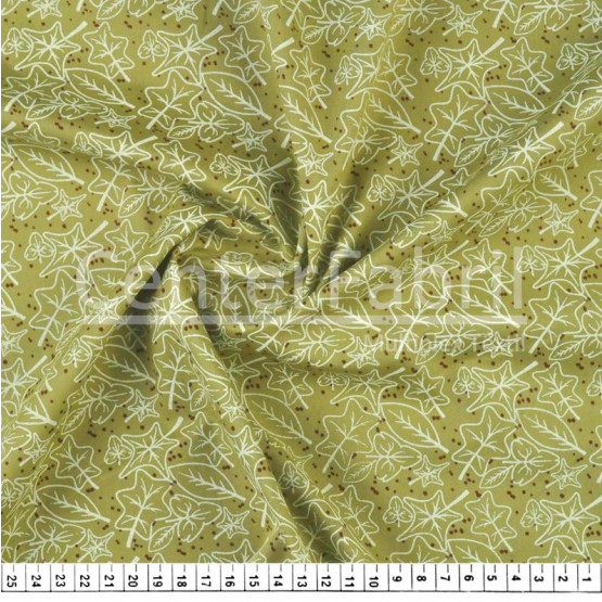 Tecido Tricoline Estampado Coleção Melodia -Impressões Vde- Larg.150cm 100%Algodão. Conserv1-I/2-2/3-2/5-3/6-2