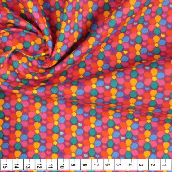Tricoline Estampado Coleção Borboletas-Compose Floral Renata Blanco Larg.150cm 100%Algodão