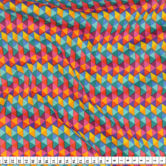 Tricoline Estampado Coleção Borboletas-compose Abstrato Renata Blanco Larg.150cm 100%Algodão Conserv1-J/2-2/3-2/5-3/6-1