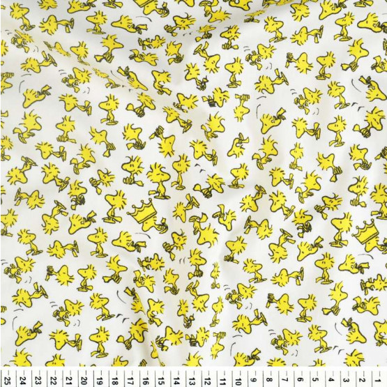 Tricoline Estampado Coleção Snoopy-Woodstock Larg.150cm 100%Algodão