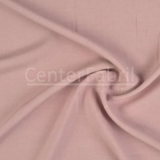 Tecido Viscose Lisa Rosê Larg140cm 100%Viscose 92gr/m2.Conserv1-N/2-2/3-2/5-3/6-1