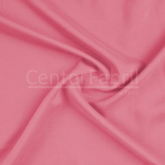Tecido Viscose Lisa Goiaba/Raspberry Larg140cm 100%Viscose 92gr/m2.Conserv1-N/2-2/3-2/5-3/6-1