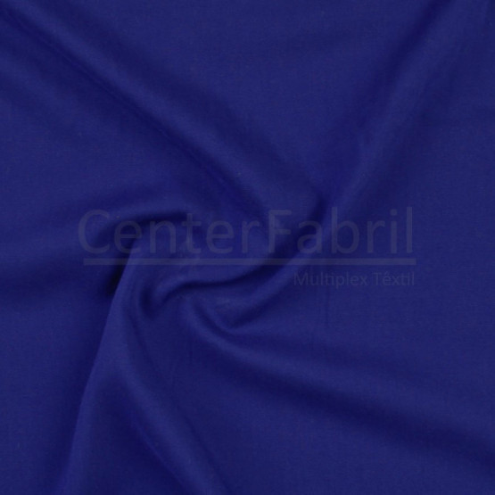 Tecido Viscose Lisa Azul Royal Bic Escuro Larg140cm 100%Viscose 92gr/m2.Conserv1-N/2-2/3-2/5-3/6-1