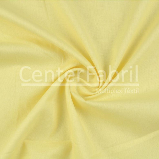 Tecido Cretone Morim CT Amarelo Largura 140cm 50%Algodão/50%Poliester Rf.text 96gr/m².Conserv1-I/2-3/3-1/5-2/6-2