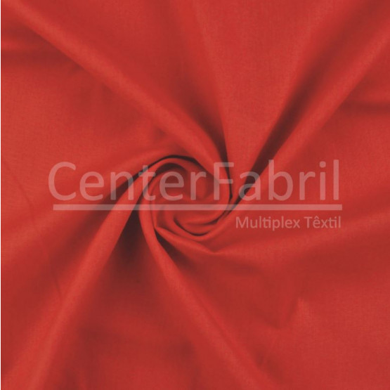 Tecido Cretone Morim CT Vermelho Largura 140cm 50%Algodão/50%Poliester Rf.text 96gr/m².Conserv1-I/2-3/3-1/5-2/6-2