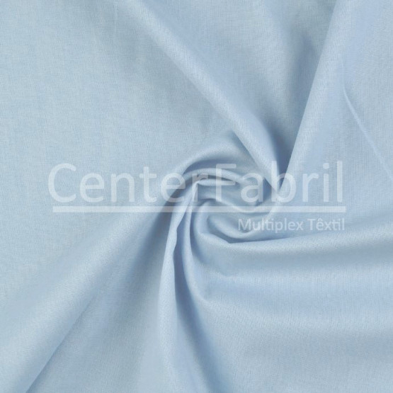 Tecido Cretone Morim CT Azul Claro Largura 140cm 50%Algodão/50%Poliester Rf.text 96gr/m².Conserv1-I/2-3/3-1/5-2/6-2