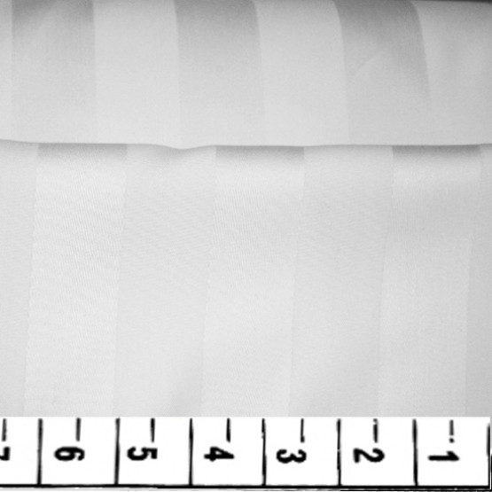 Percal 400 Fios Listrado(1cm) Branco Largura 300cm 100% algodão 