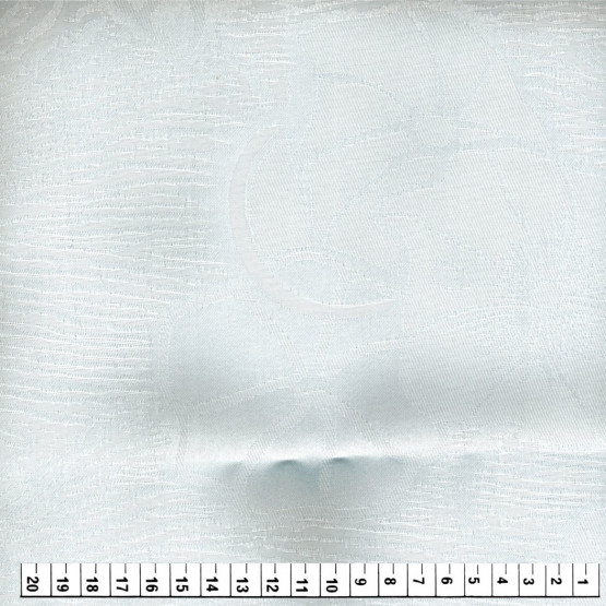 Tecido Atoalhado Jacquad adamascado DAMASK Branco importado  Larg.300CM 100% poliester Preço por metro