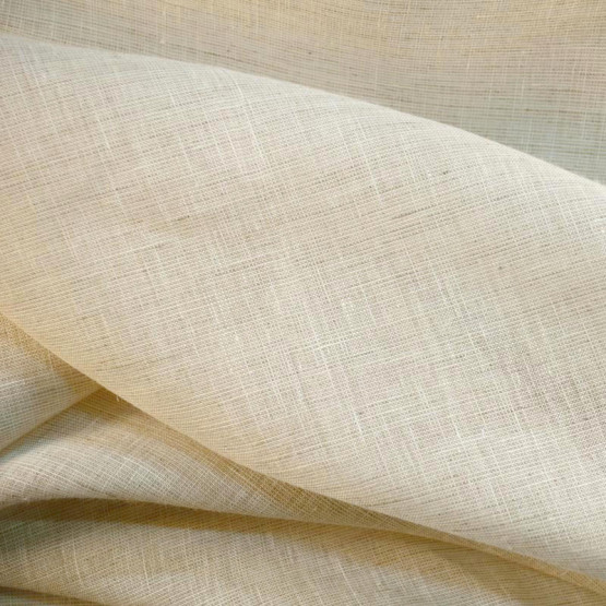 Tecido Cambraia Linho Bege Fil a Fil Largura.300cm 100%Linho ref.3005c403